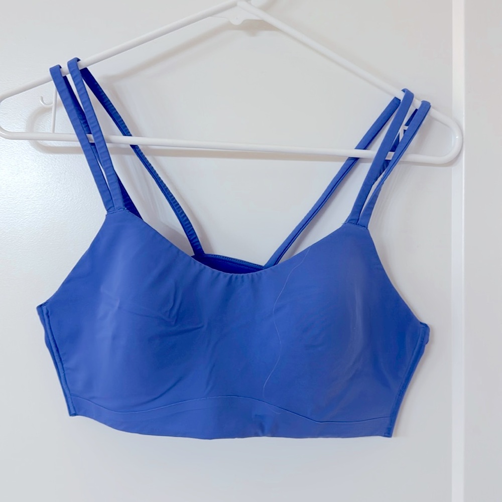 Lululemon Like a Cloud size 10 b/c bra wild indigo color